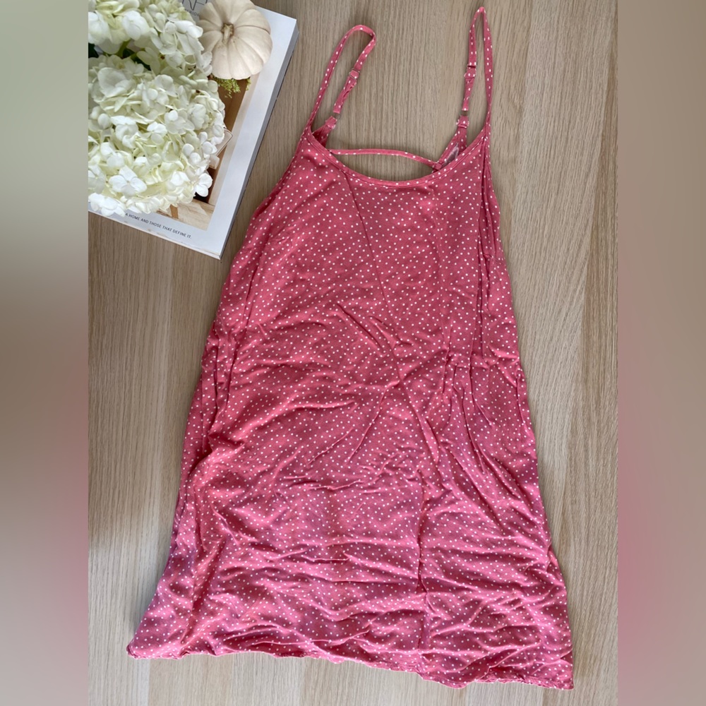 Pink Polka dot dress